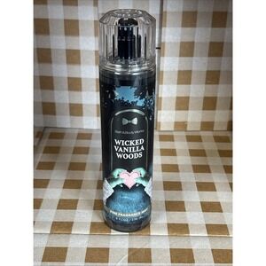 ONE Bath & Body Works WICKED VANILLA WOODS Fine Fragrance Mist Spray 8‎ oz NEW!